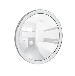 Produktbild: WENKO Kosmetik-Wandspiegel Pistoia Chrom 5-fache Vergrößerung, mit Saugnapfhalterung Chrom