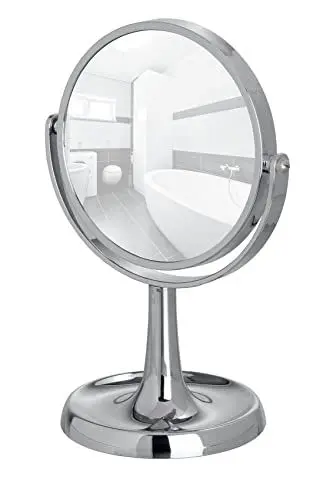 Produktbild: WENKO Kosmetikspiegel Rosolina Chrom Standspiegel Chrom