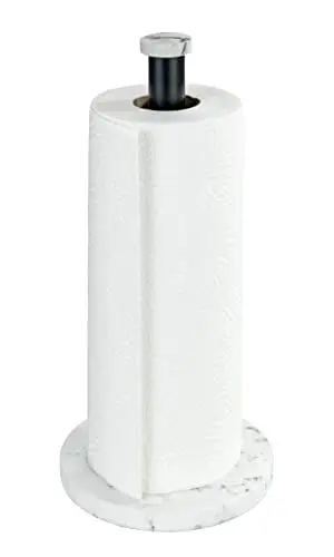 Produktbild: Küchenrollenhalter Marmor Weiß
