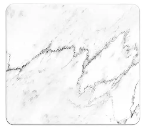 Produktbild: WENKO Multi-Platte Marmor - Spritzschutz, Herdblende, Schneidbrett, Gehärtetes Glas, 56 x 0.5 x 50 cm, Mehrfarbig