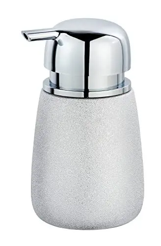 Produktbild: WENKO Seifenspender Glimma Silber Keramik