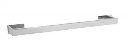 Produktbild: WENKO Turbo-Loc® Badetuchstange Uno Genova Shine 60 cm, Handtuchstange aus Edelstahl für Badetücher oder Handtücher, Befestigen ohne Bohren, rostfrei, (B x H x T): 61 x 4,4 x 7,6 cm, Glänzend