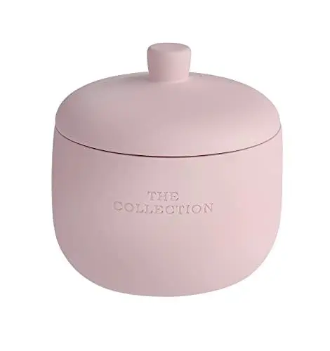 Produktbild: WENKO Universaldose The Collection Rose - Kosmetikdose, Wattedose Fassungsvermögen: 0.413 l, Polyresin, 11 x 11 x 11 cm, Rosa