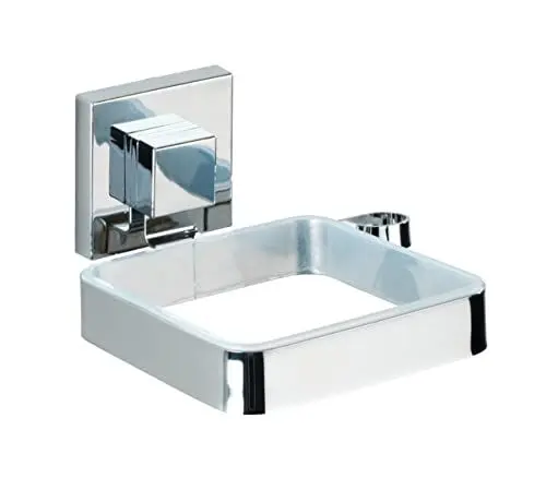 Produktbild: WENKO Vacuum-Loc® Haartrocknerhalter Quadro Edelstahl