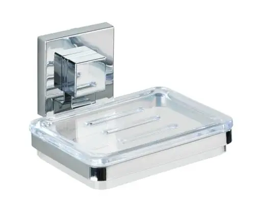 Produktbild: WENKO Vacuum-Loc® Seifenablage Quadro Edelstahl