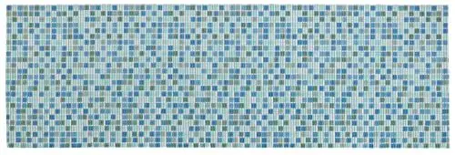 Produktbild: WENKO Weichschaummatte Mosaic, rutschfeste Bodenmatte, vielseitig nutzbar als pflegeleichter Duschvorleger & schmutzabweisender Küchenläufer, hygienisch, atmungsaktiv, zuschneidbar, 200 x 65 cm