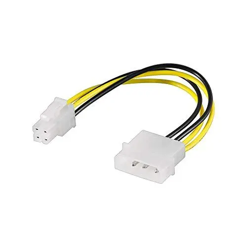 Produktbild: Wentronic Goobay 51362 Internes PC-Stromkabel gelb