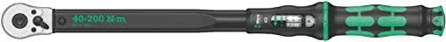 Produktbild: Wera 05075622001 Click-Torque C 3 Drehmomentschlüssel mit Umschaltknarre Schwarz, Grün, 1/2