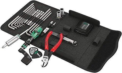 Produktbild: Wera 05134015001 9100 Gitarren-Werkzeugsatz, 27-teilig