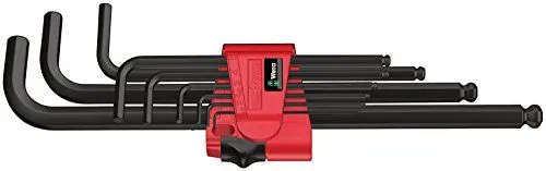Produktbild: Wera 950 PKL/9 BM N Winkelschlüsselsatz, metrisch, BlackLaser, 9-teilig, 05022086001