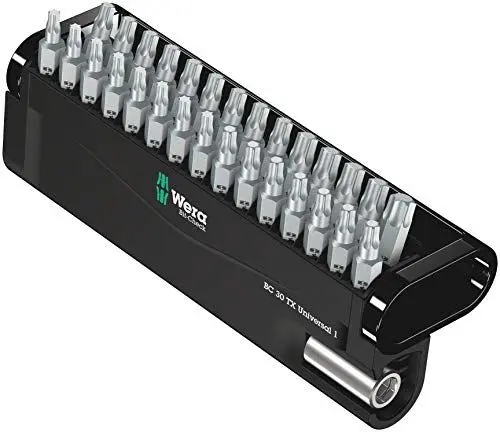 Produktbild: Wera Bit-Sortiment, Bit-Check 30 TX Universal 1, 30-teilig, 05057908001