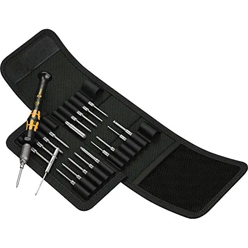 Produktbild: Wera Schraubendreher Set Kraftform Kompakt Micro ESD 1, 21-teilig, Bit-Set, Bit-Schraubendreher, EPA 05135973001