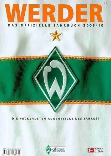 Produktbild: Werder Das offizielle Jahrbuch 2009/ 2010: Die packendsten Augenblicke des Jahres
