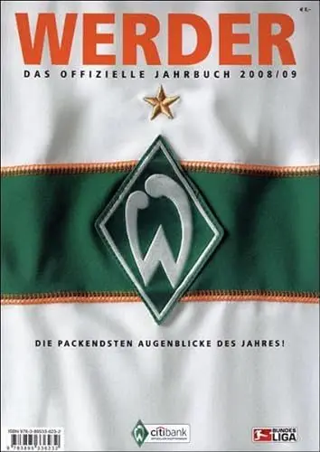 Produktbild: Werder – das offizielle Jahrbuch 2008/09: Hrsg.: SV Werder Bremen