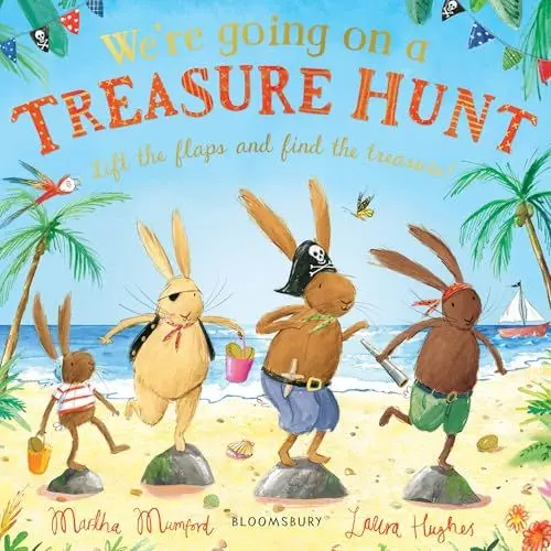 Produktbild: We're Going on a Treasure Hunt: A Lift-the-Flap Adventure (The Bunny Adventures)