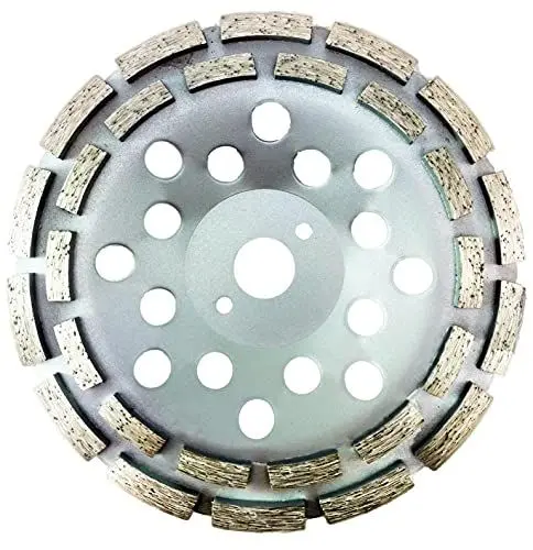 Produktbild: Werkmax Diamant Schleiftopf 180 mm silver | AUSGEWUCHTET | Hartbeton, Fk, Estrich