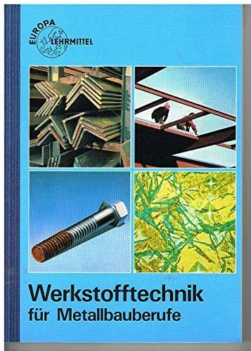 Produktbild: Werkstofftechnik für Metallbauberufe