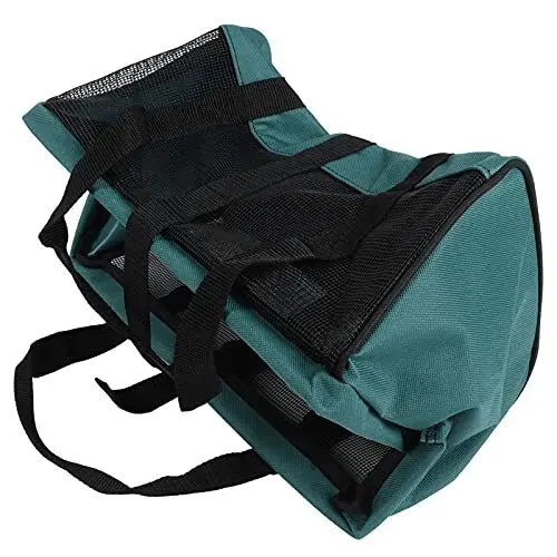 Produktbild: Werkzeugtasche, Offene Garten-Tragetasche, Garten-Tragetasche, Organizer, Werkzeugtasche, Handwerkzeug-Aufbewahrungstasche, für Drinnen und Draußen, Zusammenklappbarer Tragbarer