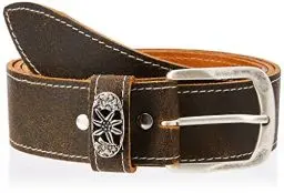Produktbild: Werner Trachten Unisex Trachtengürtel Gürtel, Braun (Rustico braun 101), 100 cm