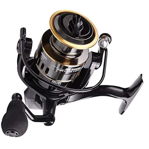 Produktbild: WESIEVYA 1Stk Ya Spinnrad Weitwurf-Fischrolle pumpe Pumps ganggang Liquid pumpys pedelec Angelausrüstung Rad Ultraleichte Angelrute Baitcast-Drahtbecher Angelzubehör Metall Black
