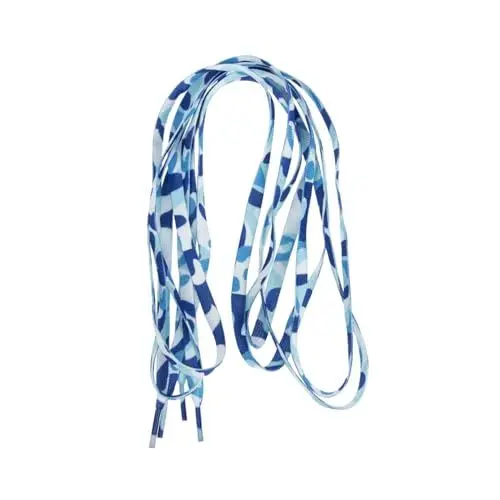 Produktbild: WESIEVYA 1 Paar Sneaker Schnürsenkel 1 8m Flach Für Rollschuhe Universal Schnürsenkel Polyester Schlittschuhlaufen in Camouflage