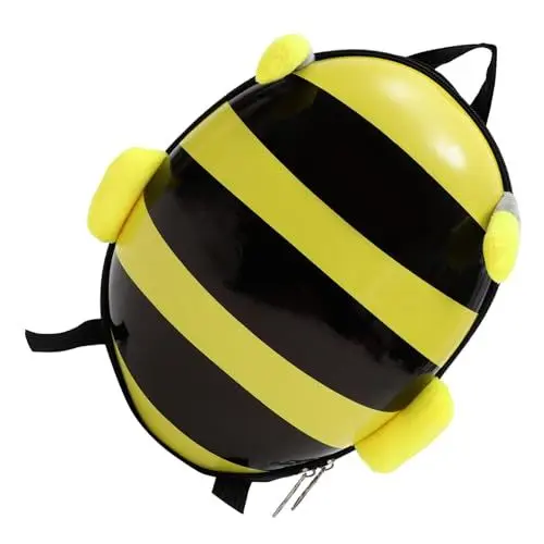 Produktbild: WESIEVYA Bienenrucksack Kinder Büchertasche Schulrucksack Kinderschultasche Outdoor-Tasche Reißverschluss Langlebig Geeignet Für Schule Camping