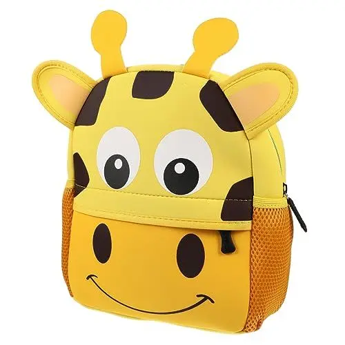 Produktbild: WESIEVYA Schultasche Für Jungen Und Mädchen Cartoon-Rucksack Mit Tieren Großer Stauraum Bequeme Schultergurte Leuchtende Farben
