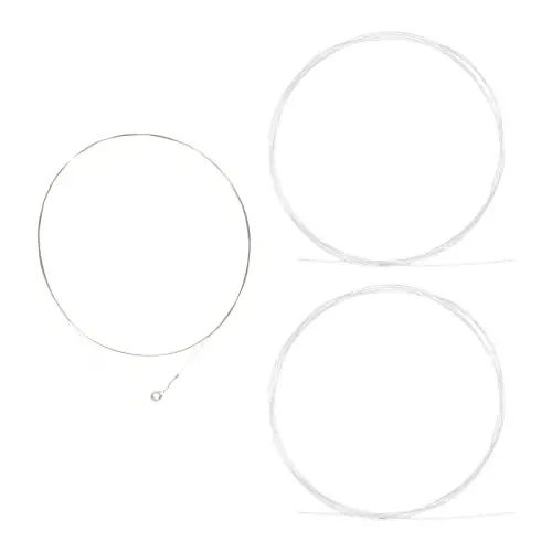 Produktbild: WESIEVYA 3-teilige Nylon-balalaika-saiten Langlebige Balalaika-saitenteile Instrumentenzubehör Für Musiker