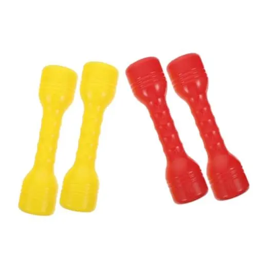 Produktbild: WESIEVYA 4 Stück kleine Hantel für Kinder Fitness-Hantel-Kinder Sportausrüstung für Kinder turnen für kinder hanteln für kinder kinderzug Tanzperformance-Hantel Fitnessgerät für Kinder Abs