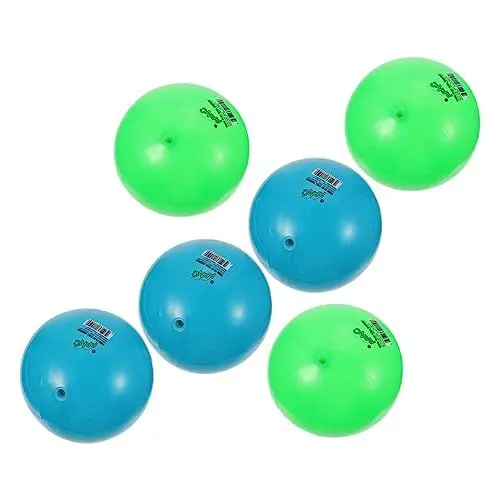 Produktbild: WESIEVYA 6St aufblasbares Spiel aufblasbarer Billardball aufblasbarer Pool Schwimmbadspielzeug Fußbälle für Kinder interaktives Spielzeug kinderspielzeug Wasserbälle Spielball im Freien PVC