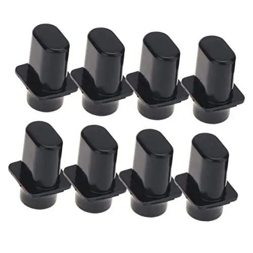 Produktbild: WESIEVYA 8 Stück Gitarrenschalterkappe Schalterkappe Gitarrenschalterknopf Hut Für Gitarre E Gitarre Spitze Gitarren Kippspitze Gitarren Tonabnehmerschalter Knopf Gitarrenzubehör