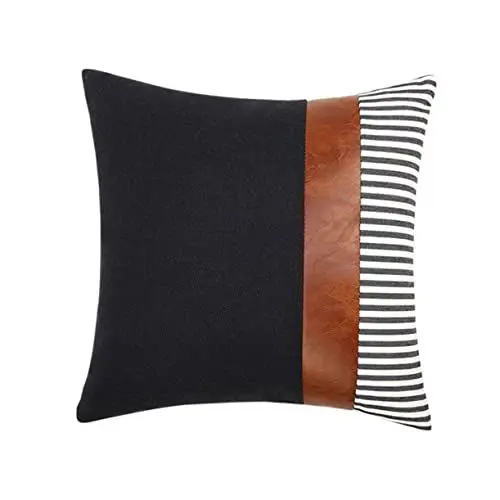 Produktbild: WESIEVYA Dekokissenbezug 45x45 cm Für Zuhause Und Sofa Weiches Material Modernes Design Kissenhülle Für Couch Und Sofa Wohnzimmer Deko 2er Set