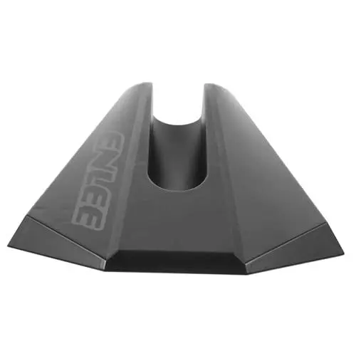 Produktbild: WESIEVYA Fahrradständer Matte Für Stationäres Fahrrad Indoor-fahrradmatte Vorderradblock Für Fahrradtrainer Austausch Der Vorderradmatte Am Fahrrad Riser-Block Zum Radfahren Black Plastik