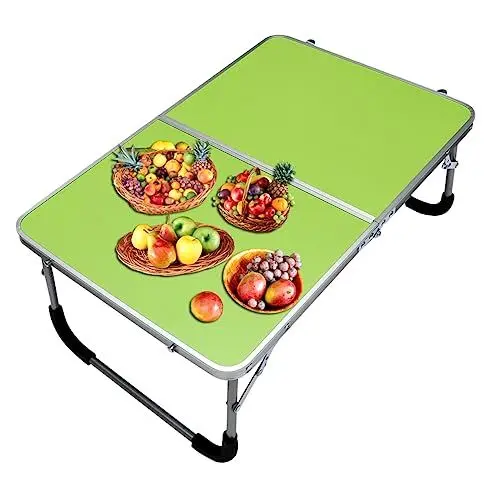 Produktbild: WESIEVYA Klapptisch für Camping Tragbarer Grilltisch für Den Außenbereich Campingtisch Aus Aluminiumlegierung Einfacher Aufbau für Wanderungen und Parkreisen