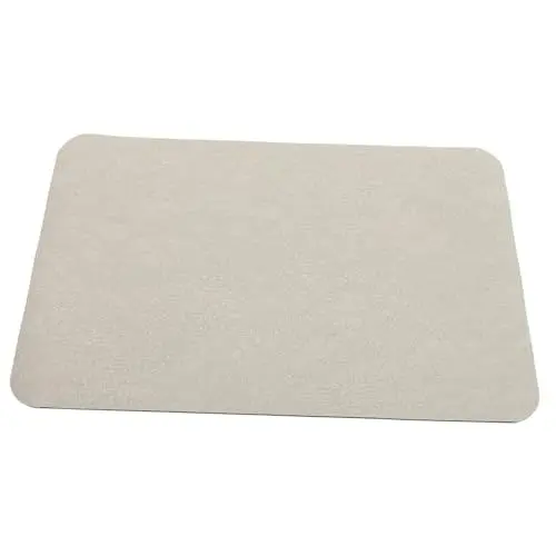 Produktbild: WESIEVYA Saugfähige Unterlage Waschbeckenvorleger Badezimmerversorgung Badezimmermatte Dusche Fußbodenteppich Türpolster Bodenbelag Für Zu Hause Badematte Aus Stein Fußmatten Grey PVC