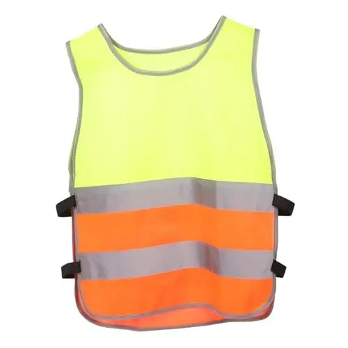 Produktbild: WESIEVYA Reflektierende Warnweste Für Kinder Sichtbare Sicherheitsweste Zum Joggen Und Laufen Aus Polyester