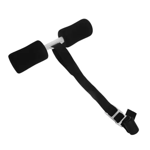 Produktbild: WESIEVYA Tragbare Sit-up-Stange Für Fitness Bauchmuskeltrainingsstange Nordic Hamstring Curl Strap Ergonomisches Trainingsgerät Für Den Heimgebrauch