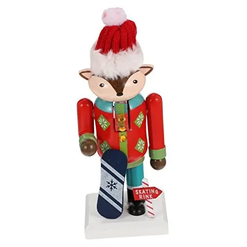 Produktbild: WESIEVYA Nussknacker Aus Holz Für Den Schreibtisch Tier-nussknacker-Ornament Einzigartiges Für Zuhause Büro Klassenzimmer