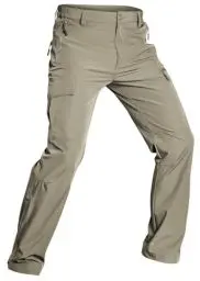 Produktbild: Wespornow Wanderhose-Herren-Outdoor-Hosen-Sommer-Trekkinghose-Atmungsaktiv-Outdoorhose-Stretch-Schnell-Trockend-Lang-Funktionshose-Männer mit 5 Taschen (Salbeigrün, 32)