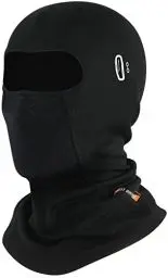 Produktbild: West Biking Sturmhaube Motorrad Winter Herren Skimaske Winddichte Atmungsaktiv Warme Gesichtsmaske, Fahrrad Sturmmaske Balaclava Damen Motorrad Sturmhaube Winter Thermo Fleece Maske (C-Black)
