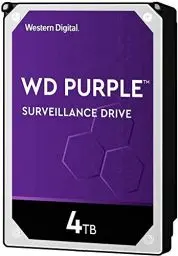 Produktbild: Western Digital Purple? 4 TB interne Festplatte 8,9 cm (3,5 Zoll) SATA III WD40PURZ Lose