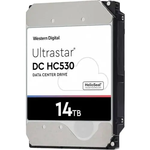 Produktbild: Western Digital Ultrastar HC530 14TB Interne Festplatte 8.9cm (3.5 Zoll) SATA III WUH721414ALE6L4 Bu