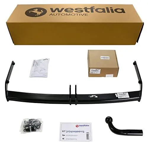 Produktbild: Westfalia Starre Anhängerkupplung für Skoda Roomster (BJ 05/2010-04/2015) - im Set mit 13-pol. fzg.-spez. Westfalia Elektrosatz