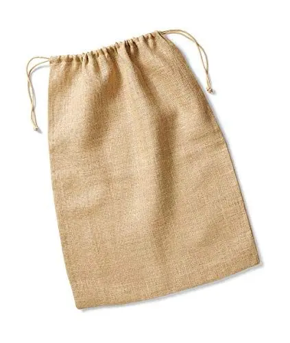 Produktbild: Westford Mill Jute-Tasche Jute Stuff Bag W415 Natural XS (14x20cm)
