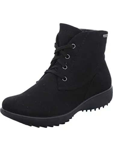 Produktbild: Westland Damen Schnürstiefeletten Orleans 126,Weite G (Normal),Wechselfußbett,wasserdicht,Chukka Boots,schnürboots,schwarz,36 EU / 3 UK