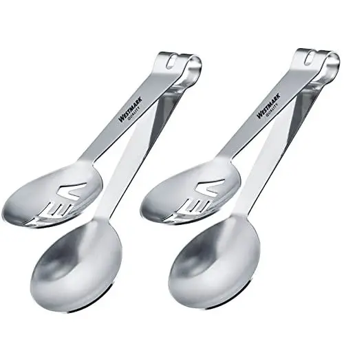 Produktbild: Westmark 2 Teebeutelzangen/-pressen/Mini-Squeezer, Teatime, Länge 12 cm, Rostfreier Edelstahl, 158422E3