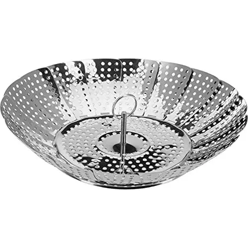Produktbild: Westmark Dünsteinsatz, Verstellbar, für Töpfe von Ø 14 - 23 cm, Rostfreier Edelstahl, Silber, 12592270