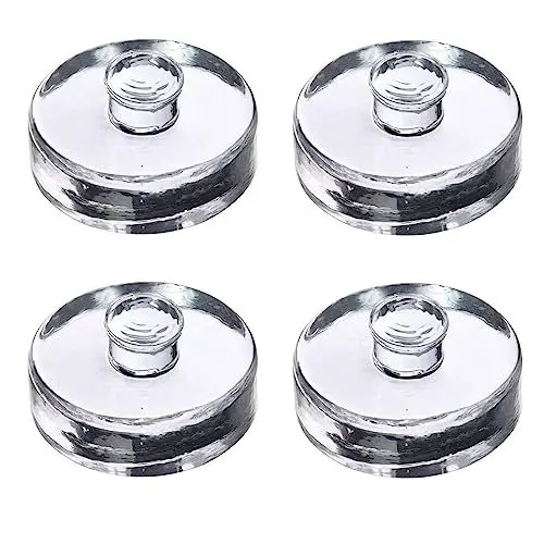 Produktbild: Westmark Fermentiergewichte – Fermentierset bestehend aus 4 Gewichten zum Fermentieren, Glasgewichte in zwei Größen, Zubehör für Fermentation – Glas, Ø 7 cm, 4 Stück