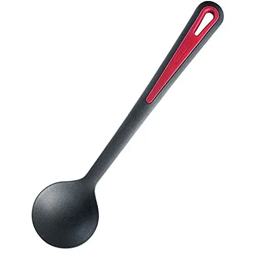 Produktbild: Westmark Gemüse-/Woklöffel, Rühr-/Kochlöffel, Länge: 31,5 cm, Gallant, Schwarz/Rot, 29652270