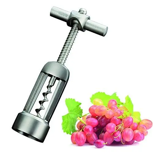 Produktbild: Westmark Glockenkorkenzieher mit Korkabstreifer, Monopol Edition, Stahl/Zink-Druckguss, Barolo, Edelmattiert, 62603380